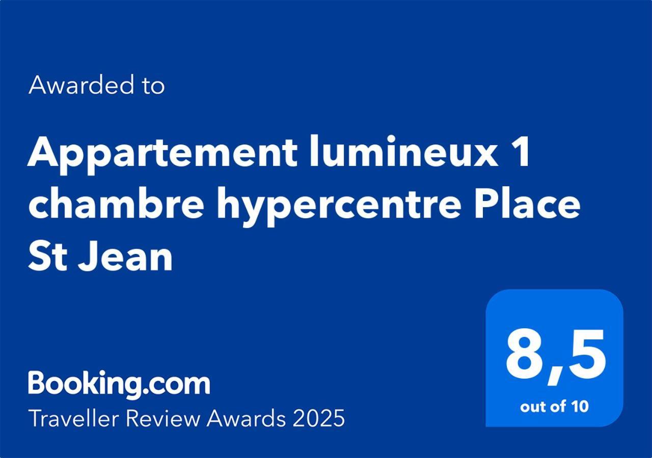 Appartement Lumineux 1 Chambre Hypercentre Place St Jean Valence  Ngoại thất bức ảnh